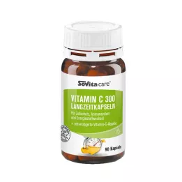 SOVITA CARE Vitamín C 300 dlhodobých kapsúl, 90 kapsúl