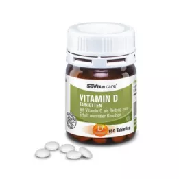 SOVITA CARE Vitamín D tablety, 180 kapsúl