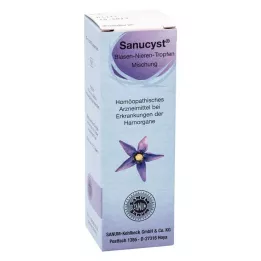SANUCYST Kvapky do močového mechúra a obličiek, 30 ml