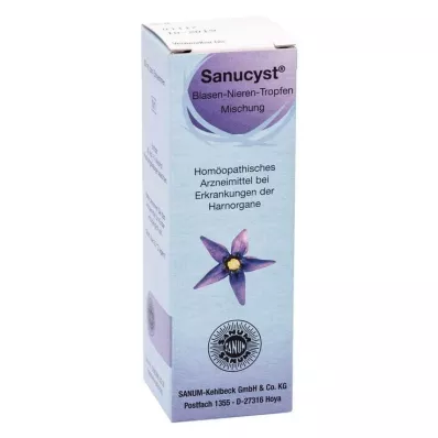 SANUCYST Kvapky do močového mechúra a obličiek, 30 ml