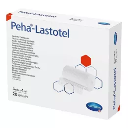 PEHA-LASTOTEL Fixačný obväz 4 cmx4 m, 20 ks