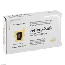 SELEN+ZINK Pharma Nord Dragees, 90 kapsúl