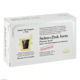 SELEN+ZINK Pharma Nord Dragees, 180 kapsúl