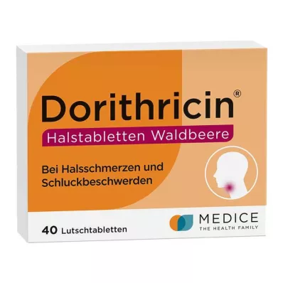 DORITHRICIN Pastilky na hrdlo lesné plody, 40 ks