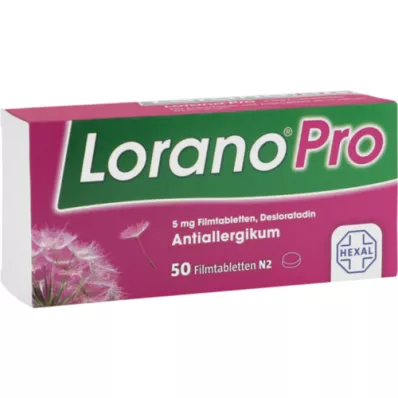 LORANOPRO 5 mg filmom obalené tablety, 50 ks