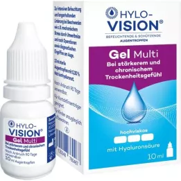 HYLO-VISION Gélové multi očné kvapky, 10 ml