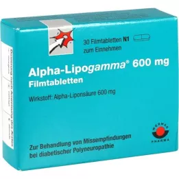 ALPHA-LIPOGAMMA 600 mg filmom obalené tablety, 30 ks