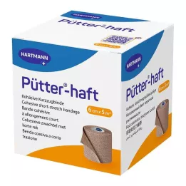 PÜTTER-lepiaci obväz 6 cmx5 m, 1 ks