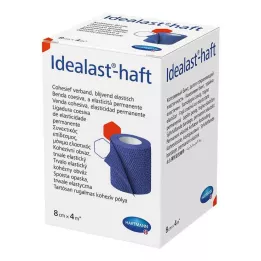 IDEALAST-farebný obväz 8 cmx4 m modrý, 1 ks