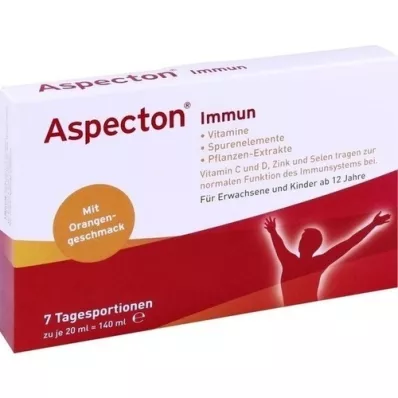 ASPECTON Imunitné ampulky na pitie, 7 ks