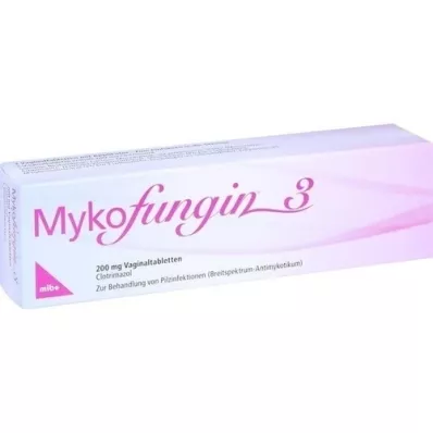 MYKOFUNGIN 3 vaginálne tablety 200 mg, 3 ks