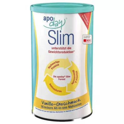 Apoday Vanilla Slim plechovka na prášok, 450 g