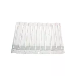 WATTESTÄBCHEN Plastová malá hlava 15 cm sterilná, 10X1 ks
