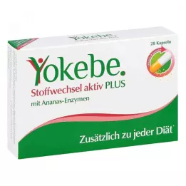 YOKEBE Plus Metabolism Active Capsules, 28 kapsúl