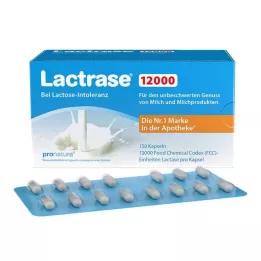 LACTRASE 12 000 FCC Kapsúl, 150 ks