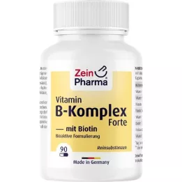 VITAMIN B KOMPLEX+Biotin Forte Capsules, 90 kapsúl