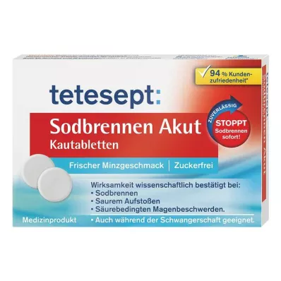 Tetesept akútne žuvacie tablety, 20 ks Tetesept akútne žuvacie tablety, 20 ks