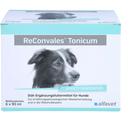 RECONVALES Tonikum pre psov, 6X90 ml