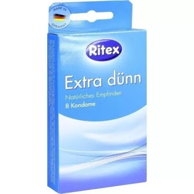 RITEX extra tenké kondómy, 8 ks