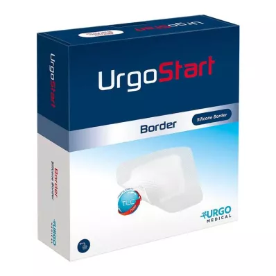 URGOSTART Hraničný penový obväz na rany 8x8 cm, 10 ks