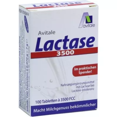 LACTASE 3 500 FCC Tablety v dávkovači na kliknutie, 100 ks