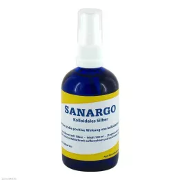 SANARGO Fľaštička s koloidným striebrom v spreji, 100 ml
