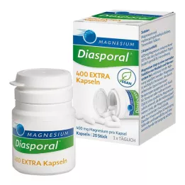 MAGNESIUM DIASPORAL 400 Extra kapsúl, 20 kapsúl