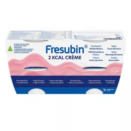 FRESUBIN 2 kcal krém z lesných jahôd vo vani, 4X125 g