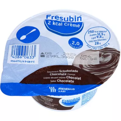 FRESUBIN 2 kcal krémovej čokolády vo vaničke, 24X125 g