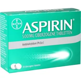 ASPIRIN 500 mg obalené tablety, 20 ks
