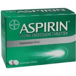 ASPIRIN 500 mg obalené tablety, 40 ks