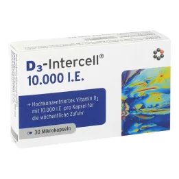 D3-INTERCELL 10 000 I.U. kapsúl, 30 ks