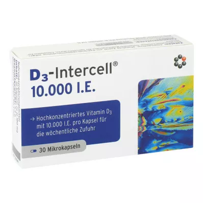 D3-Intercell 10000 IU kapsuly, 30 ks D3-Intercell 10000 IU kapsuly, 30 ks