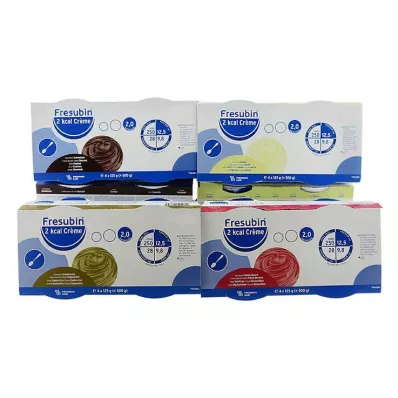 Fresubin 2 kcal krém zmiešaný kartón v pohári, 24X125 g
