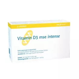 VITAMIN D3 MSE intenzívne kapsule, 30 kapsúl