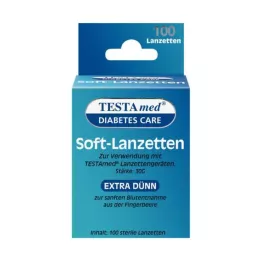 TESTAMED Mäkké lancety, 100 ks