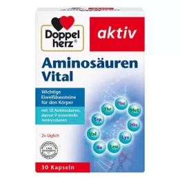 DOPPELHERZ Aminokyseliny Vital Capsules, 30 kapsúl