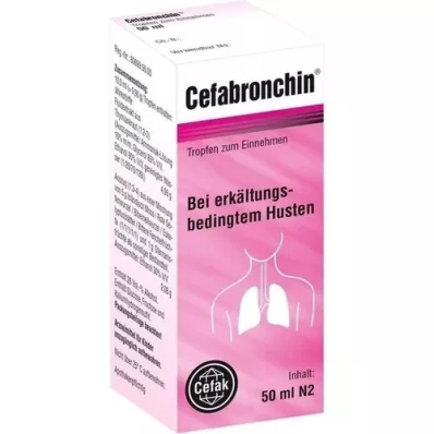 CEFABRONCHIN Perorálne kvapky, 50 ml