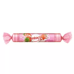 Intaktná dextrózová jahodová jogurtová roláda, 40 g