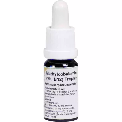 Metylkobalamín Vitamín B12 kvapky (10 ml) Metylkobalamín Vitamín B12 kvapky (10 ml)