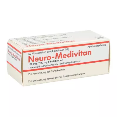 NEURO MEDIVITAN Filmom obalené tablety, 50 ks