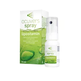 OCUVERS očný sprej Lipostamin s eufráziou, 15 ml
