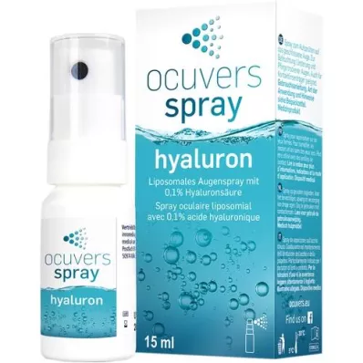 OCUVERS hyalurónový očný sprej s hyalurónom, 15 ml