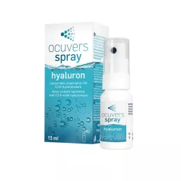 OCUVERS hyalurónový očný sprej s hyalurónom, 15 ml