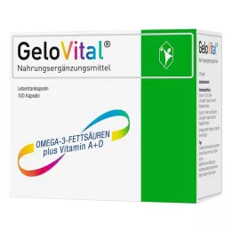 GELOVITAL Doplnok stravy olej z treščej pečene, 100 ks