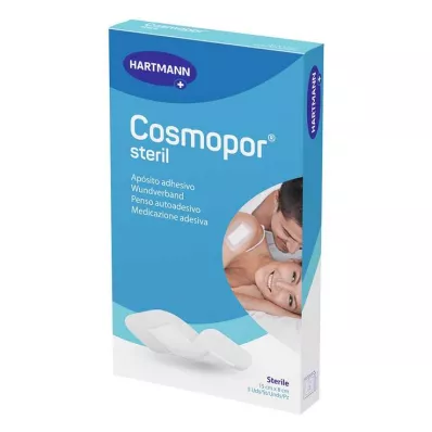 COSMOPOR Sterilný obväz na rany 8x15 cm, 5 ks