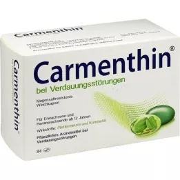 CARMENTHIN na tráviace ťažkosti msr.soft kapsuly, 84 ks