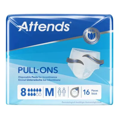 Attends Pull-Ons 8 medium, 16 ks Attends Pull-Ons 8 medium, 16 ks