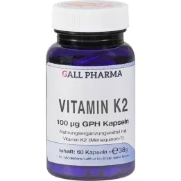 VITAMIN K2 100 µg GPH Kapsuly, 60 kapsúl