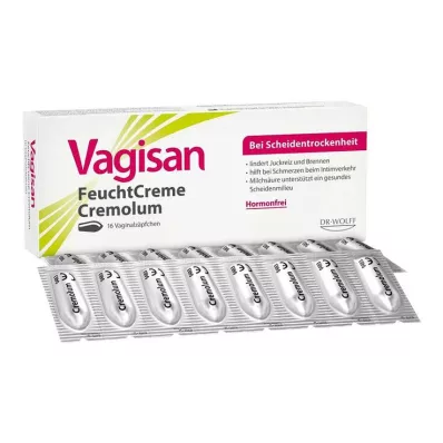 Vagisan Vlhký krém Cremolum, 16 ks Vagisan Vlhký krém Cremolum, 16 ks